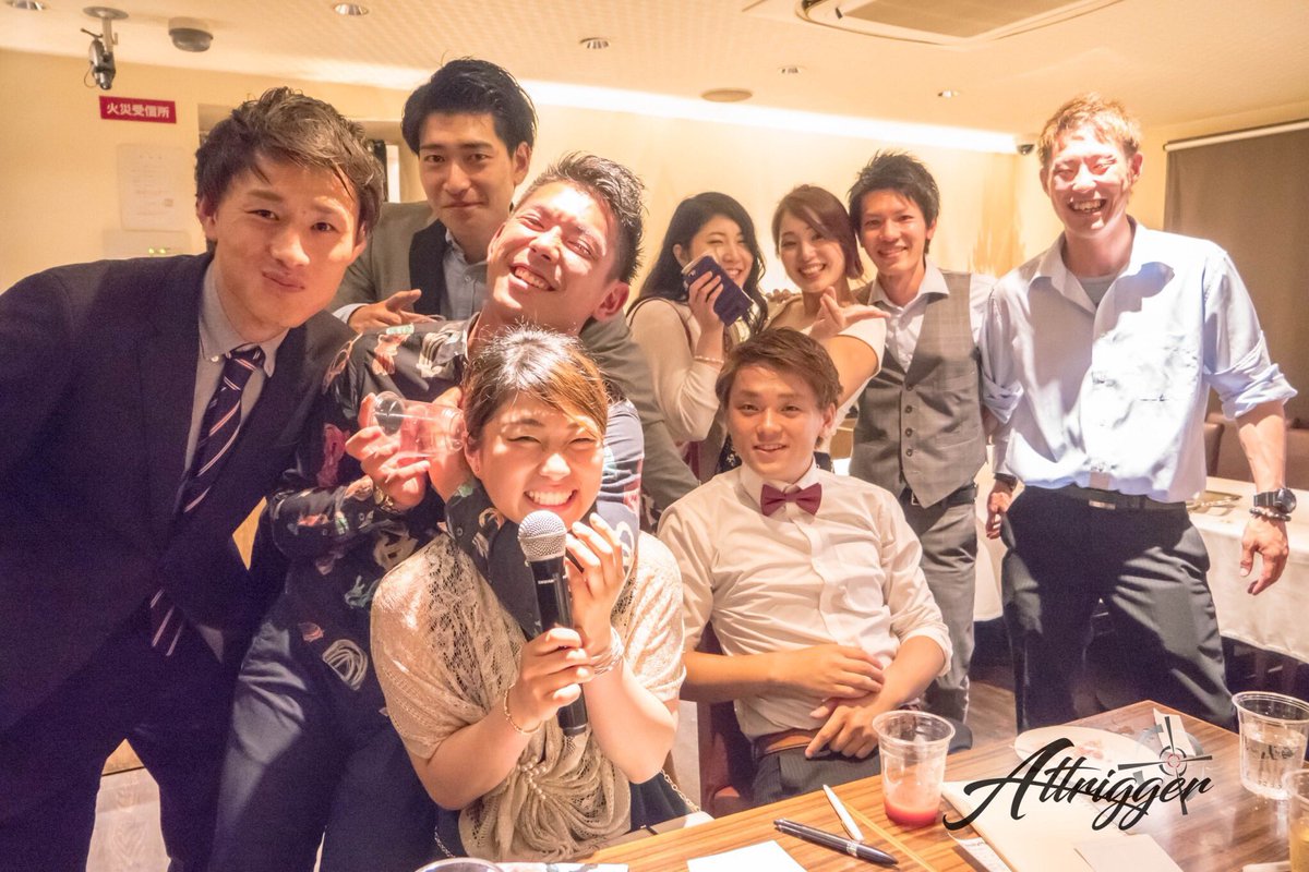_Attrigger_'s tweet photo. 第2弾イベント✨🍾
《STYLISH SATURDAY NIGHT》

総勢130名の方々が来てくださり、賑やかな時間を過ごす事が出来ました🍸😉

これからもっと面白く大きくしていきたいと思いますので、ぜひぜひ参加して下さい✌️🎊

#attrigger
#event https://t.co/3TpbwgB28B