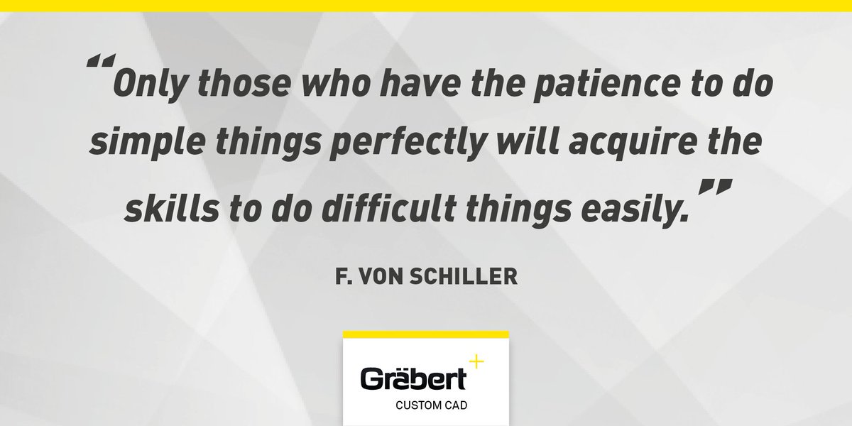 graebertcad's tweet image. Patience is the key to success 🗝️
#MotivationalMonday #ARESCommander #CAD
