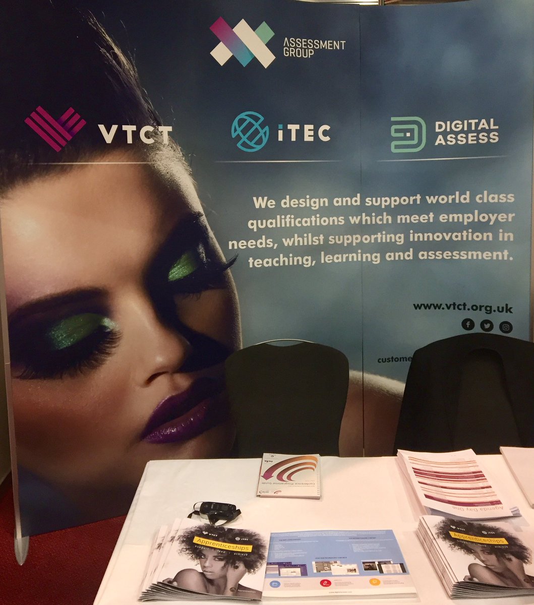 digitalassess's tweet photo. Join us today at #AELP2017 to learn more about the Hair Professional #Apprenticeships and how we can support you. @VTCT_uk #eassessment https://t.co/aMbeilMOyi