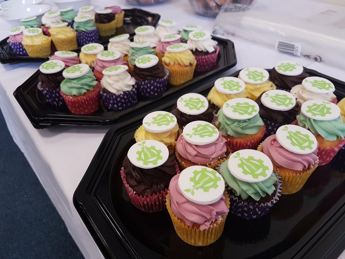ESSF_Conference's tweet photo. Delicious #ESSF branded cupcakes awaiting our delegates in the poster room https://t.co/BJaggQyUpp