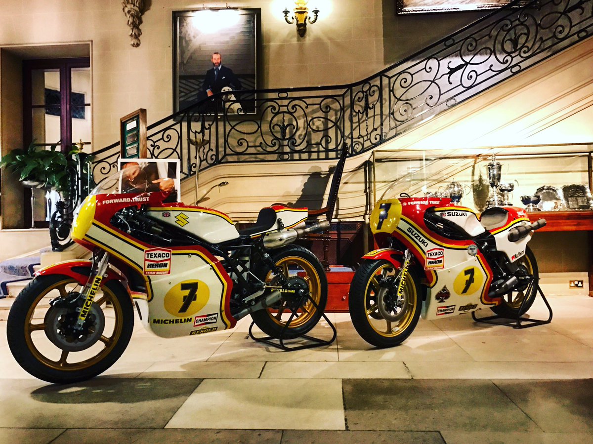 TheMotoringNews's tweet photo. We've got a full house here at the Club for the next few days! @emmofittipaldi #EF7 #Lotus59 #BarrySheene #SuzukiXR14 #XR14A #motorsport https://t.co/NmBNMcExAl