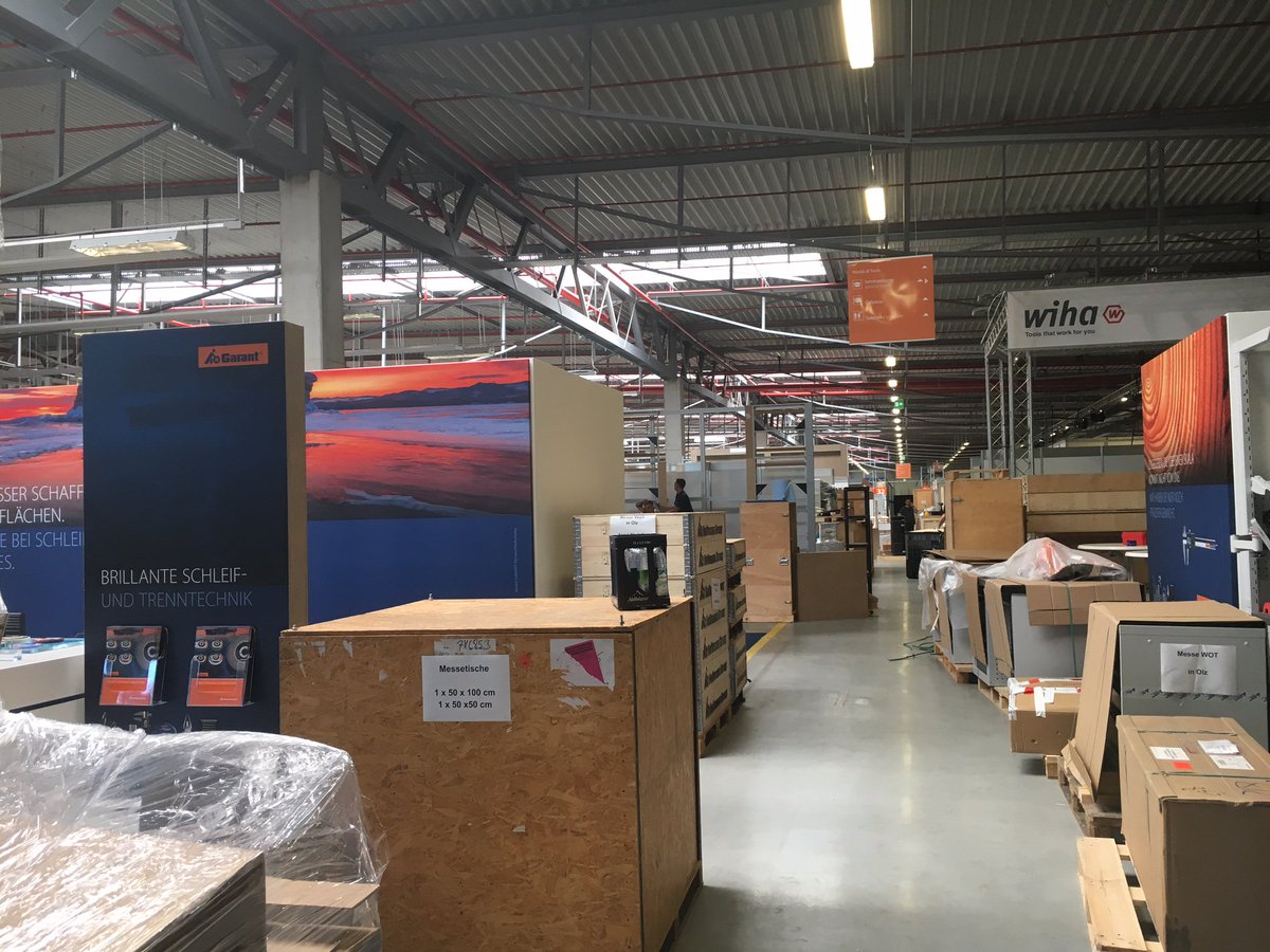 hoffmanngroup's tweet photo. World of tools 2017 is coming... #excited #WoT2017 #ToolsToMakeYouBetter #exhibition #Construction https://t.co/tSaAN2MWfE