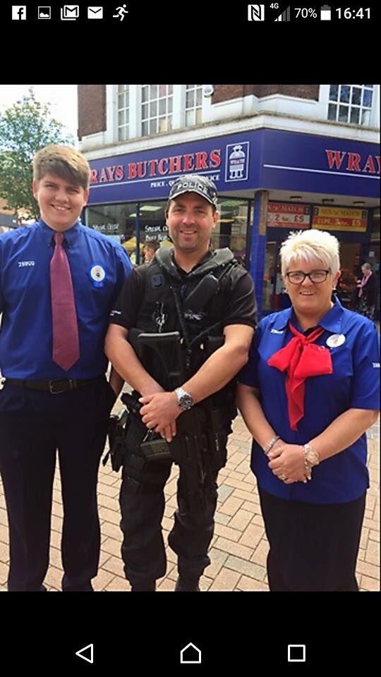 RothTesco's tweet photo. Myself and Will had a brilliant but emotional day at the armed forces day, we were so proud to help sponsor such a wonderful event. https://t.co/uCuLFyR8ts