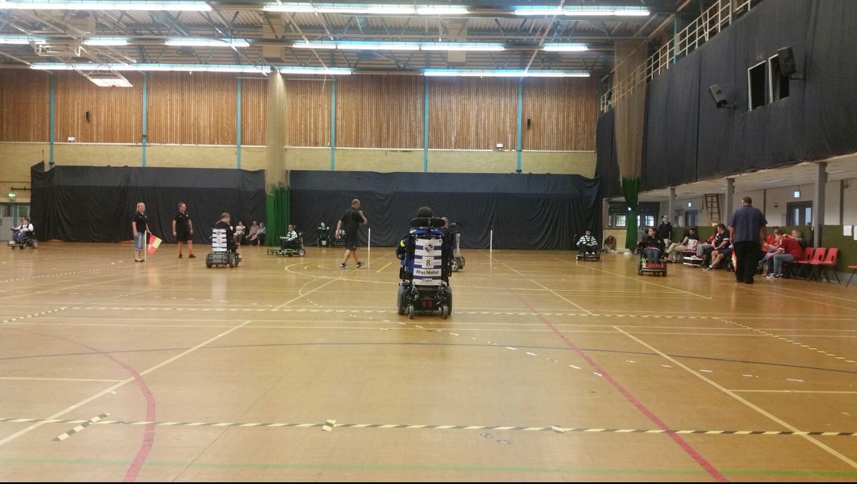 RFCCommunity's tweet image. Reading Powerchair FC in action at their tournament on the weekend! #everyplayercounts @ReadingPFC