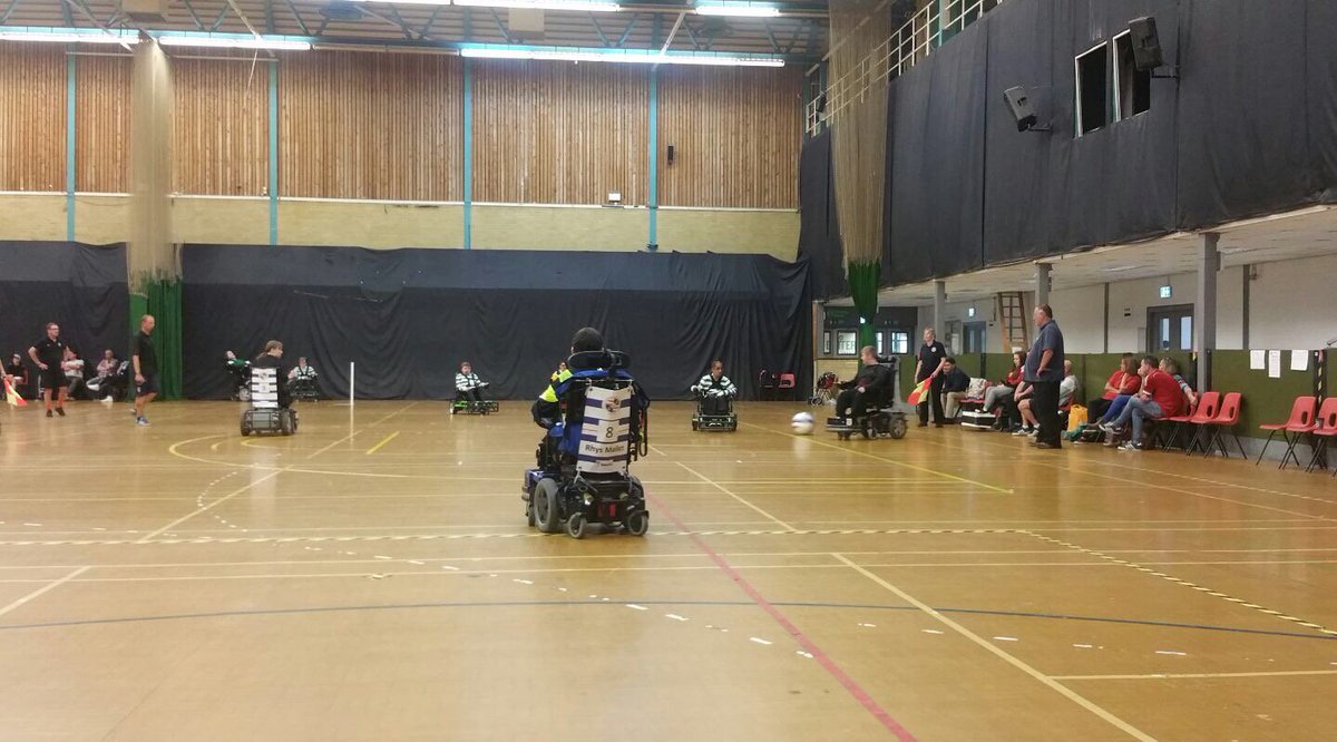 RFCCommunity's tweet image. Reading Powerchair FC in action at their tournament on the weekend! #everyplayercounts @ReadingPFC