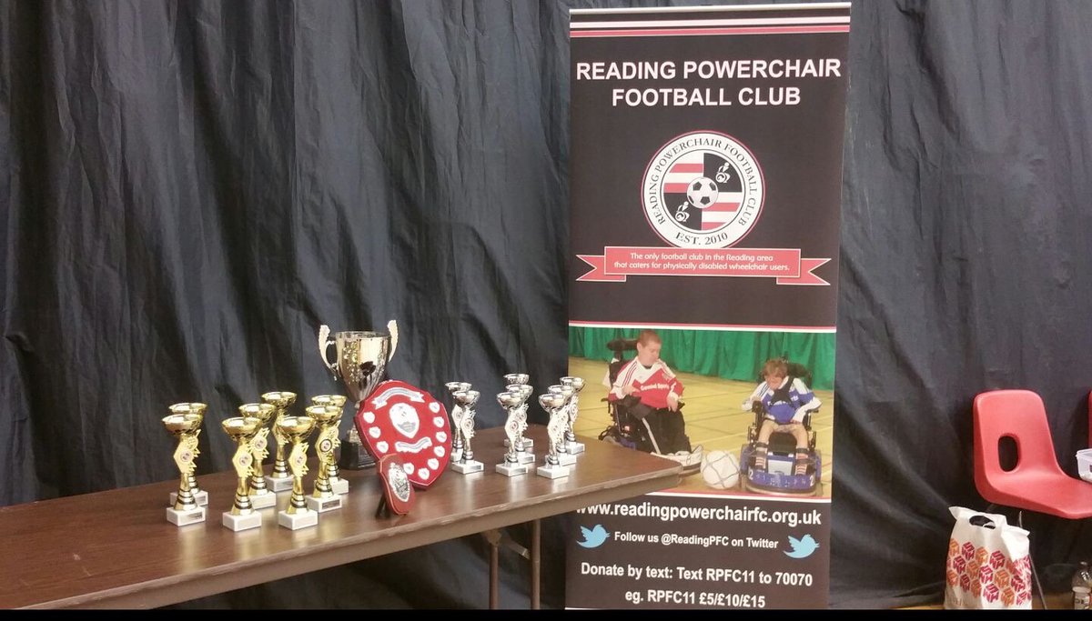 RFCCommunity's tweet image. Reading Powerchair FC in action at their tournament on the weekend! #everyplayercounts @ReadingPFC