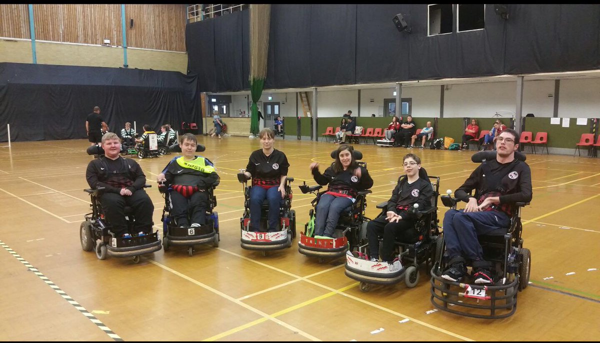 RFCCommunity's tweet image. Reading Powerchair FC in action at their tournament on the weekend! #everyplayercounts @ReadingPFC