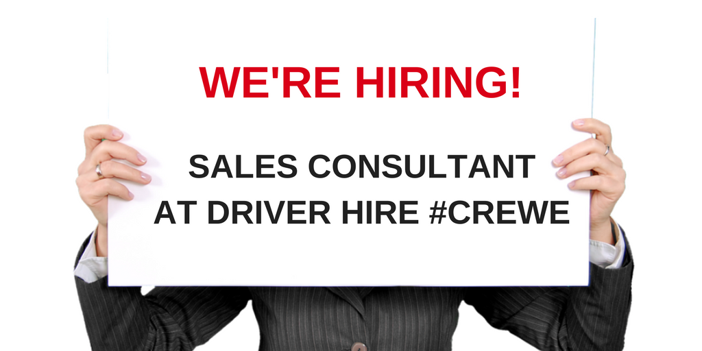 DriverHire's tweet photo. Sales Consultant #job in #Crewe office! B2B sales experience required. See details &amp; how to apply: https://t.co/kk77Xw7603 #mondaymotivation https://t.co/7S0vkKZdiP