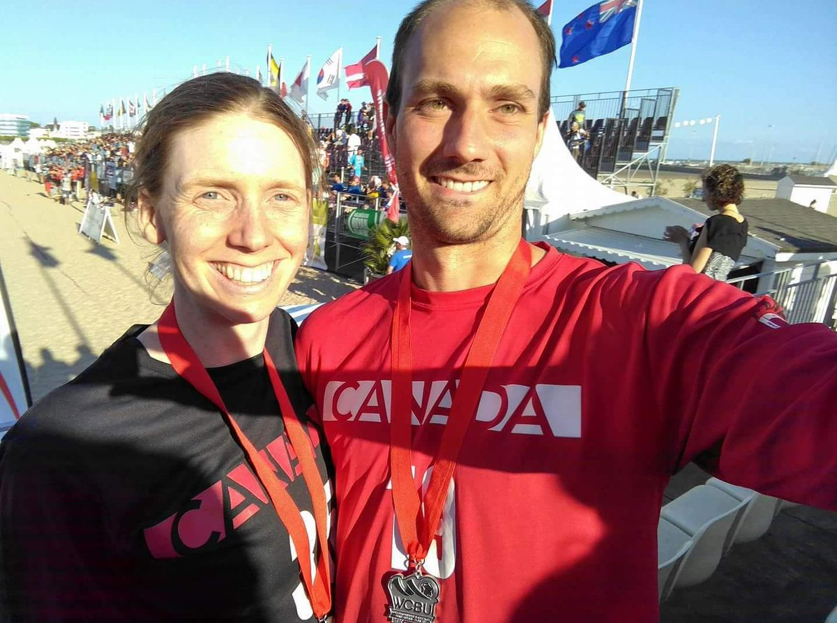 ultimateparents's tweet image. Traditional gift for 10 years of marriage is tin or aluminum.  We decided on a pair of silver medals instead.

#WCBU2017