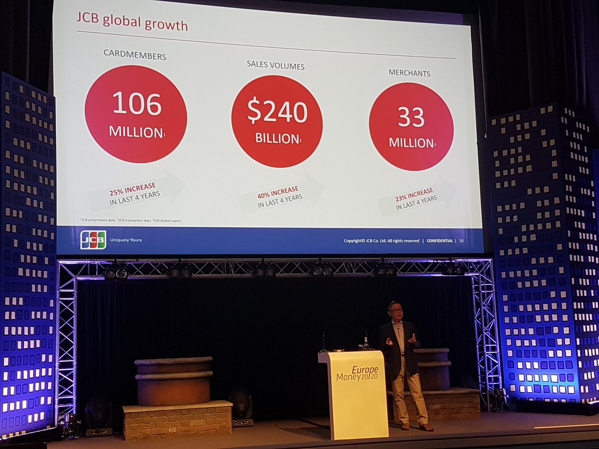 JCB International making a big play in EMEA at #M2020EU #Money2020