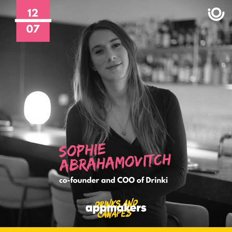 iOasys_UK's tweet photo. #appmakers: Listen to Sophie's story and how she made it happen for @drinkiapp Tickets https://t.co/cUbsQscLbp @JoinCharlie @genstandards https://t.co/GNsdYSoW8H