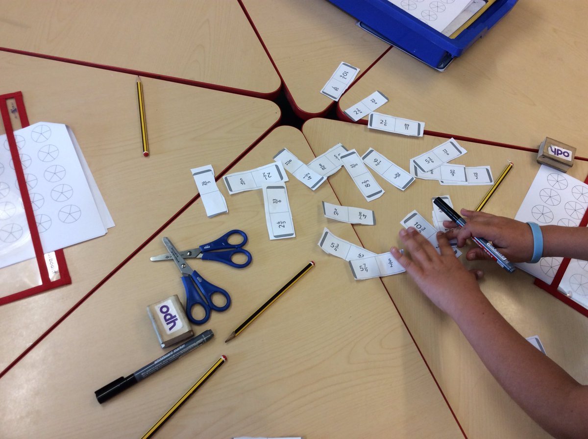 Y5MVP's tweet photo. Working on improper and mixed number fractions. We are having a lot of fun! https://t.co/eIvlv8TWfl