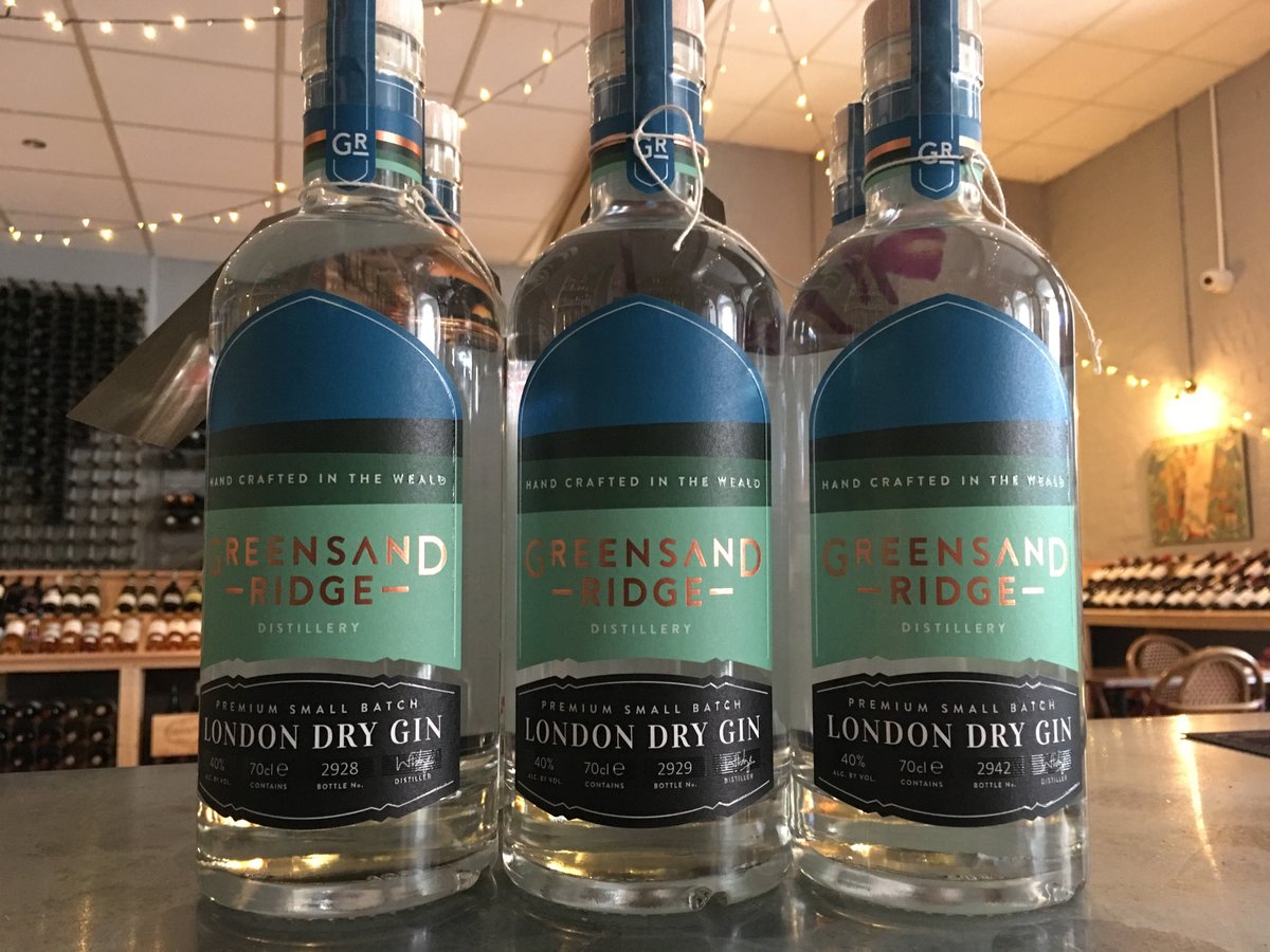 We have received a new batch of <a href="/GSRdistillery/">Greensand Ridge Distillery</a>  #greensandridge #gin. Come &amp; get a bottle before they are gone. We love it <a href="/fredericbistro/">Frédéric Café Bistro</a>