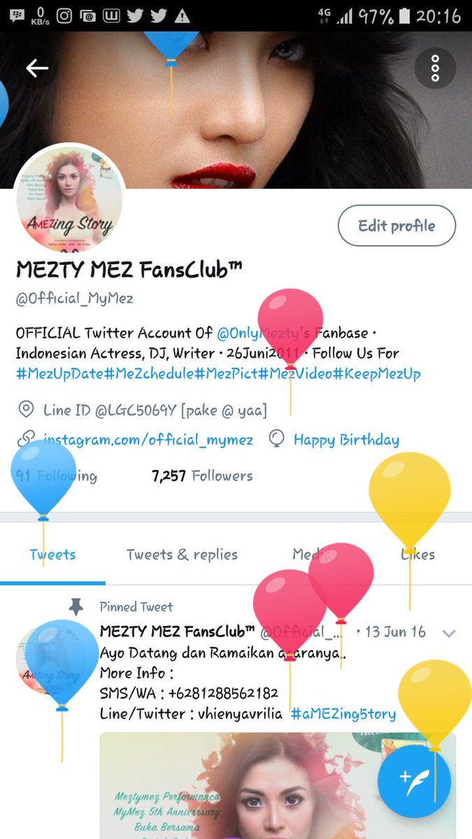 Happy birthday 😚😚😚