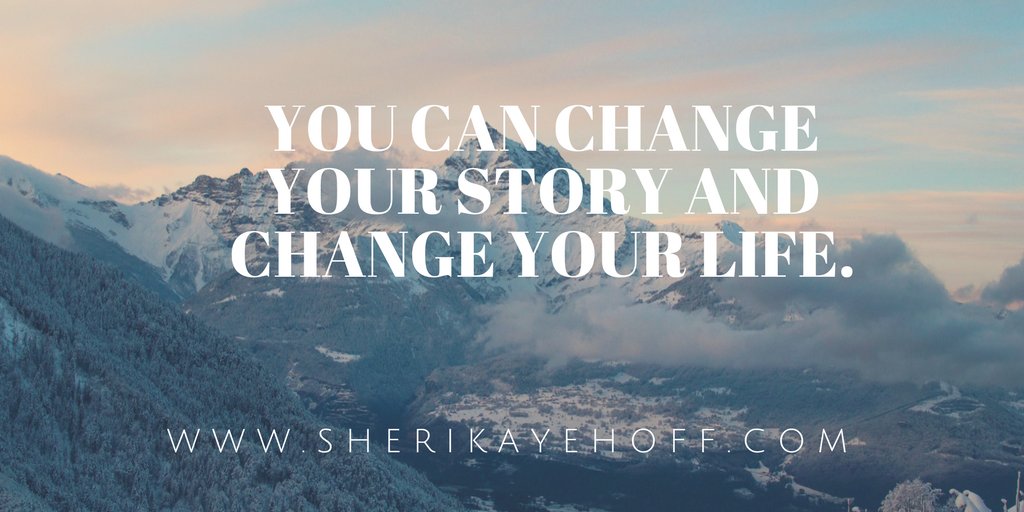 sherikayehoff's tweet photo. You can change your story and change your life. Shift the way you describe things. Shift your perspective. #leadership #mindset https://t.co/4k8okgDoSx
