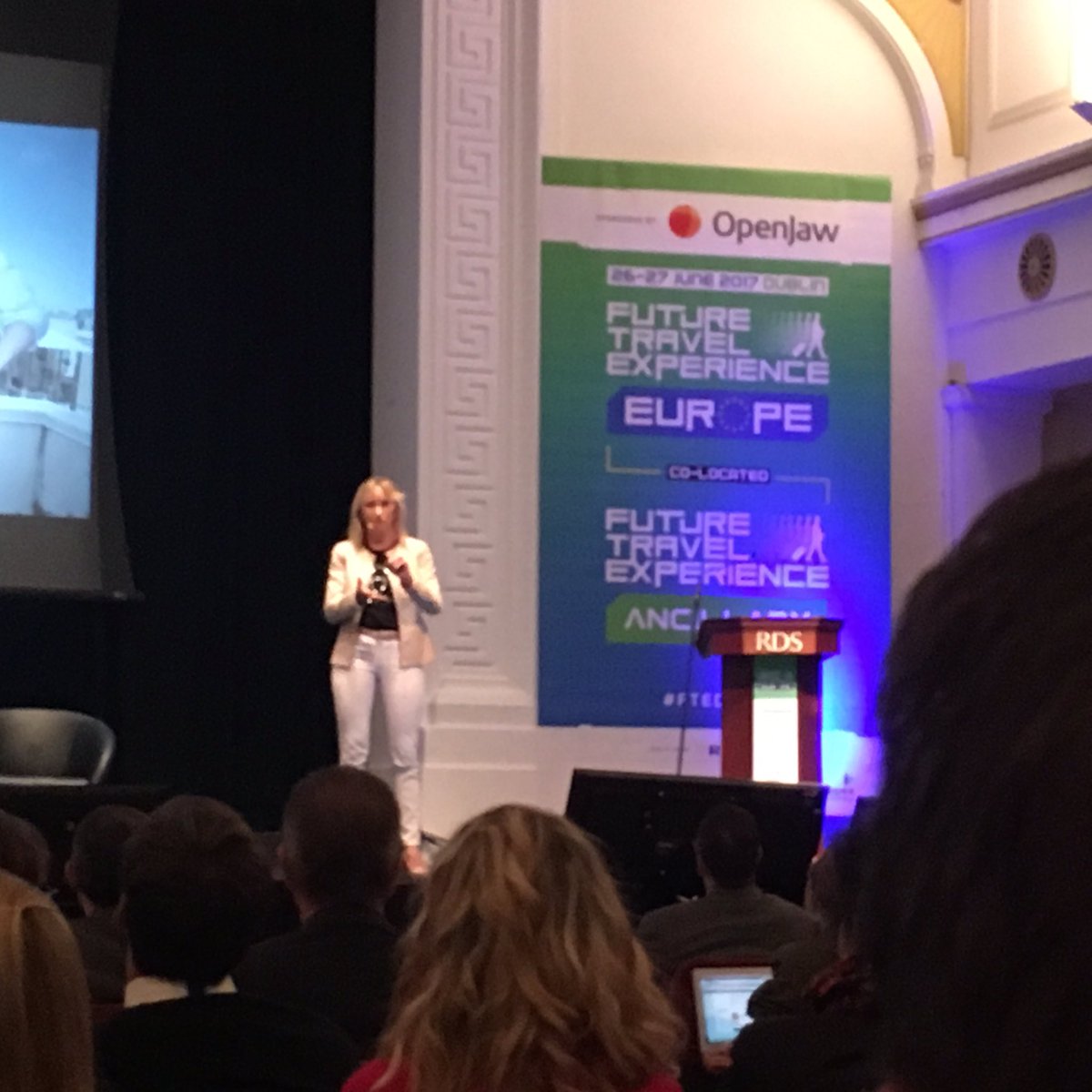 Listening to <a href="/Airbnb/">Airbnb</a> at #FTEDublin