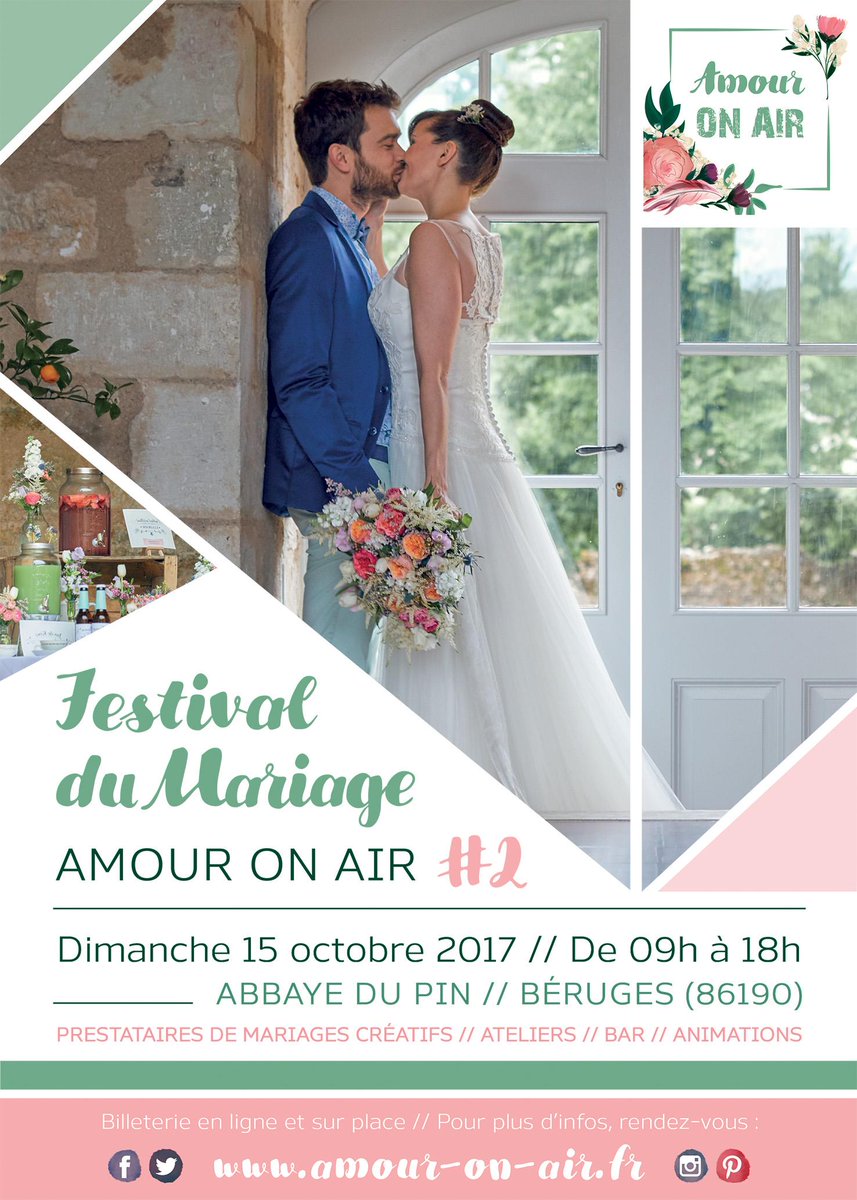 eduadecore's tweet photo. L’événement mariage in Poitou se prépare SAVE THE SATE 15 octobre 2017 à l' Abbaye du Pin à Beruges(86) #amouronair #festivaldumariage https://t.co/vgVdv6Yfbz