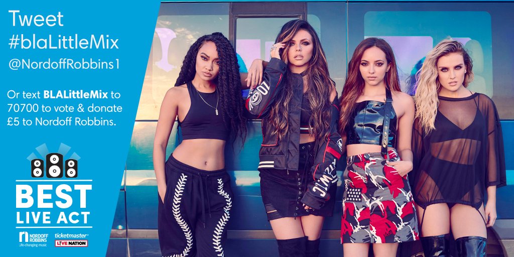LittleMix's tweet photo. You guys are smashing it as always! We've got until midnight 🙊 Tweet #BLALITTLEMIX... go, go, gooo! ❤️️ xx the girls xx https://t.co/gJJRGxXEqm