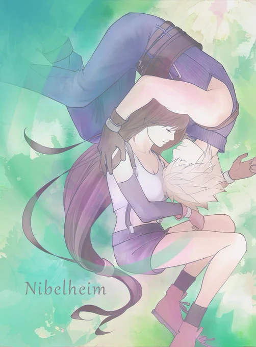 7/2 スクエニオンリー新刊「Nibelheim(ニブルヘイム)」とらのあな様で予約が始まりました。ライフストリームに落ちたクラウドの混乱と全てを受け入れて前に進もうとするティファの話です。よろしくお願いします✨
https://t.co/jQNFxzviSK
#クラティ 