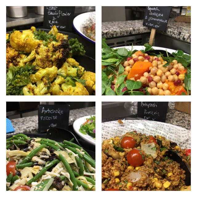 chef_glyn's tweet photo. Big bowl salads @Gatherandgather #dundashouse https://t.co/oNIEXJ5Cq3