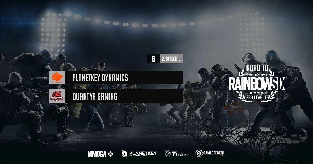 planetkey's tweet photo. Ab 21:30 Uhr spielt unser @Rainbow6Game Team in der Challenger Series gegen #Quantaya Gaming - Einschalten: https://t.co/NaGLhysBfY https://t.co/6CQYQCHhd8
