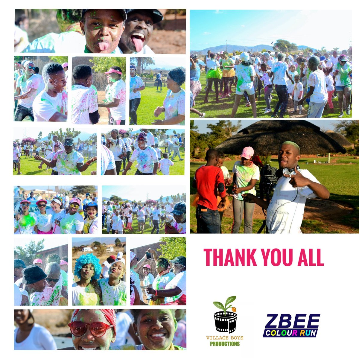 #zbeecolourrun was epic. S/O to everyone who took part.