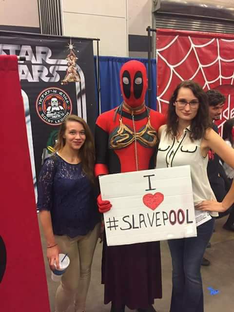 Slavepool68's tweet photo. #Mississippicomiccon #slavepool #slavepoolfanclub #convention https://t.co/zGlNbTiPRF