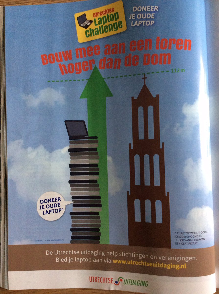 #utrecht #blij met aandacht in <a href="/LevenMagazine/">LEVEN! media</a> voor #laptop #challenge #mvo #leefkwaliteit laptops 2e leven utrechtseuitdaging.nl/aanbod