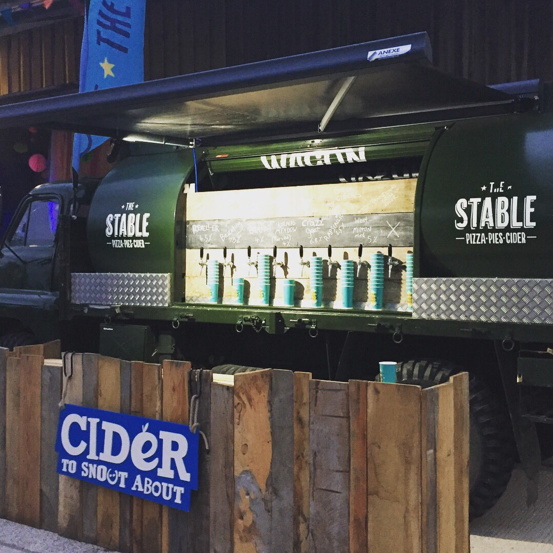 Don't forget we do private bookings as well, and we do love an invite, just like this weekend at a 21st birthday bash! #thestable #cider