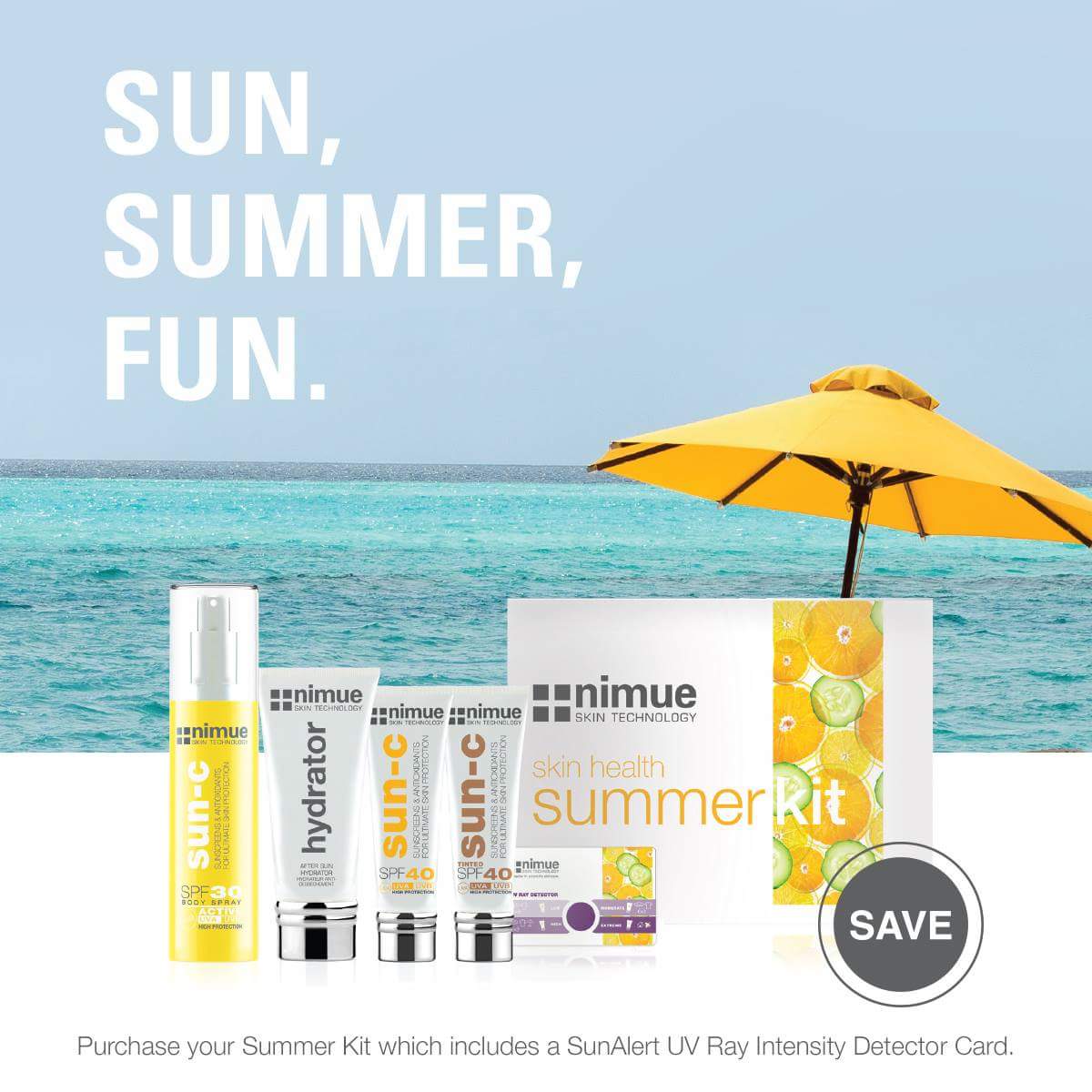 We are running a competition over on our facebook page to win our stunning Summer kit. Check it out 😍😍😍
facebook.com/NimueSkinIrela…