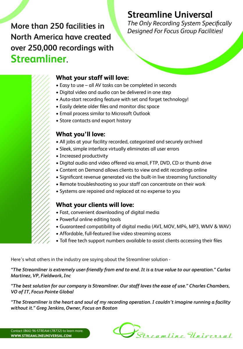 StreamlineUni tweet picture