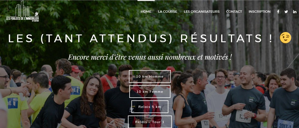 GroupamaImmo's tweet photo. 1er au challenge entreprise des #fouléesdelimmobilier &amp; 3 coureurs dans les 5 premiers (2 côtés 👨, 1 côté 👩) ! Bravo à tous! #defoulezvous https://t.co/eDAdeszaiO