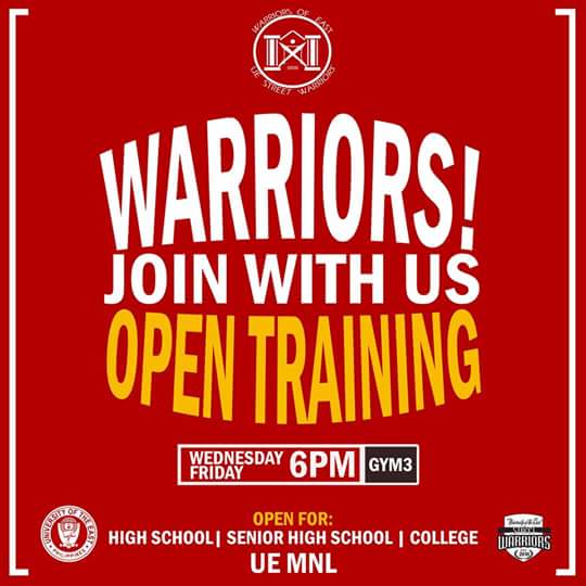 ue_street's tweet photo. To all our fellow warriors, come and experience how to be a UE Street Warrior. 😊😊 https://t.co/GBDMVLsI9R