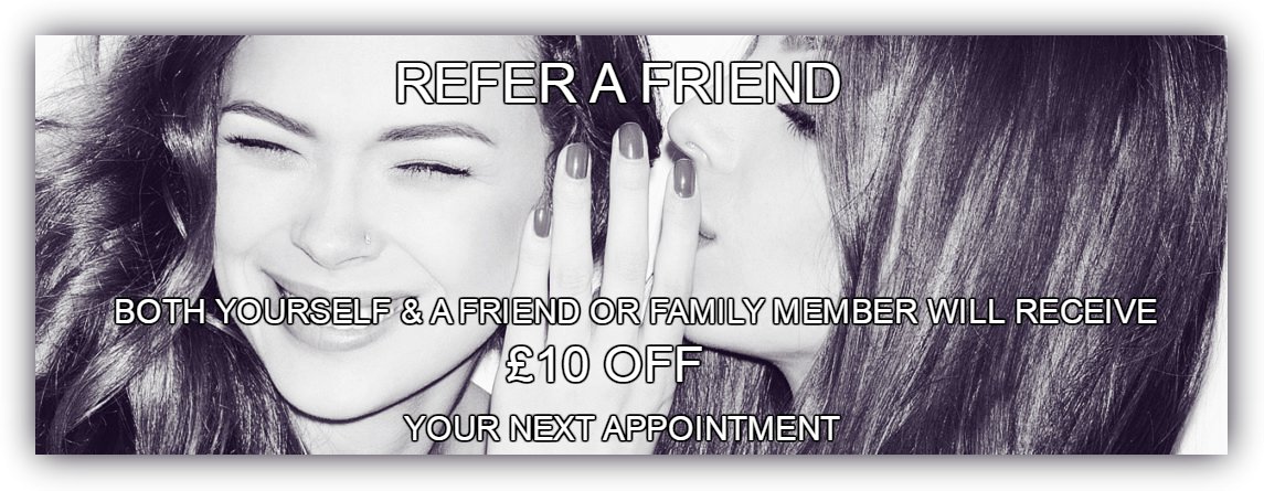 roderickanthair's tweet photo. REFER A FRIEND to Roderick Anthony Hairdressing &amp; both you and a friend or family member will receive £10 OFF your next appointments! 😀👠 https://t.co/h3gwAgANrY