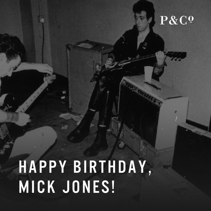 Happy Birthday to Mick Jones of The Clash!!!     