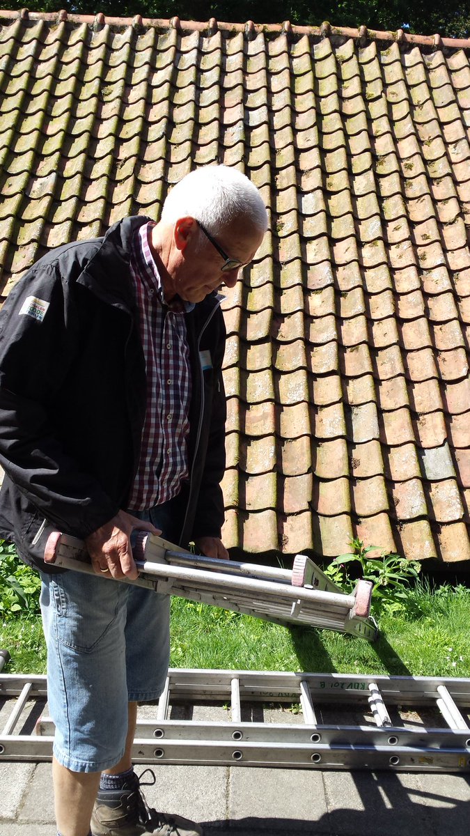 Vandaag <a href="/degroenemotor/">De Groene Motor</a>  ladderkeuring uitgevoerd bij <a href="/duivenvoorde/">Duivenvoorde</a>. Een nuttige keuring op prachtige locatie. #vrijwilligers #erfgoed #groen