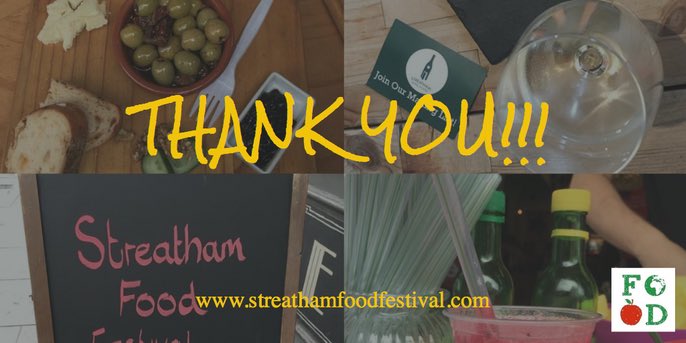 Thanks to EVERYONE who took part this weekend! It was a blast! We're off to start our diets now! See you in 2018! #StreathamFoodFestival