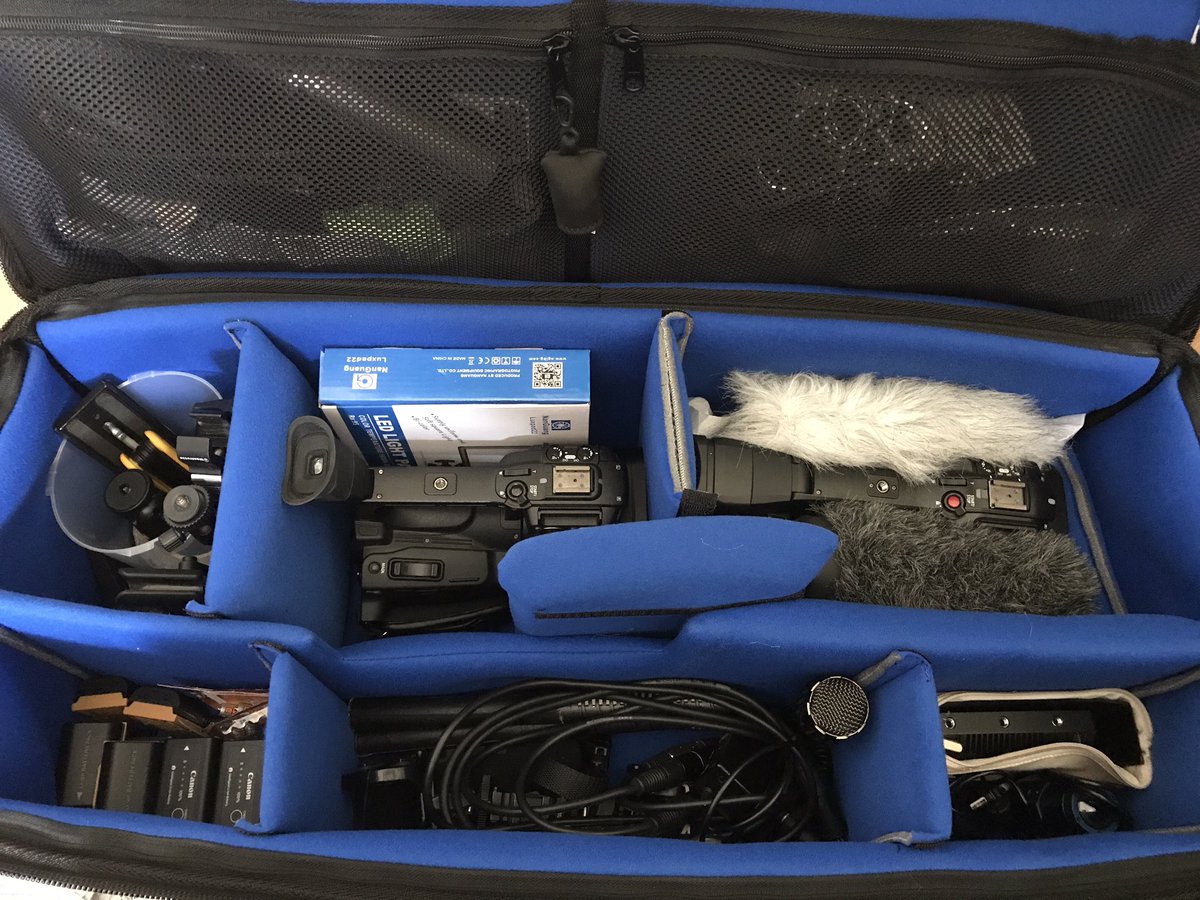 GeorgeMWME's tweet photo. @camRade loving my new camera bag. not only for big hd cams. I can now get all my show gear in one bag. Awesome quality. #EyesOpenWild https://t.co/Fzg1pnq32e