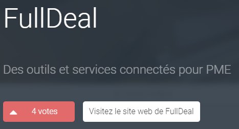 FullDealApp's tweet image. FullDeal est présent sur @lespepitestech, vous pourriez nous aider à monter ce compteur de votes ? 
Pour voter -&amp;gt; lespepitestech.com/startup-de-la-…