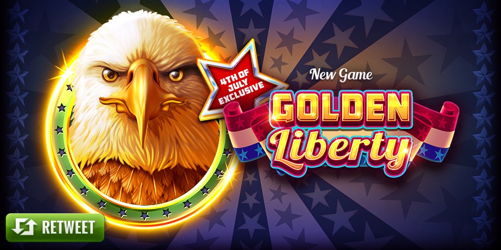houseoffungames's tweet photo. Brand-New Golden Liberty ️🎊 on Facebook!
Take Route 66 🚗 to wins in this gold ole' USA slot!

Retweet for 5K 💰! https://t.co/NMOSjlNhZt https://t.co/WM2rZYoyif