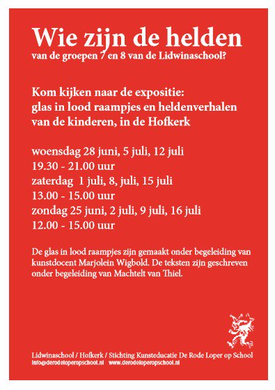 DeRodeLoperopSchool tweet media