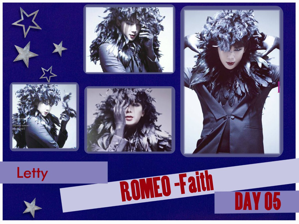 BluemoonGir's tweet photo. Day 05- ROMEO - "Faith"
#happycomebackparkjungmin
#WaitingforPJM
#TwoYearsIsNothingPJM https://t.co/pZH6jXUFhC