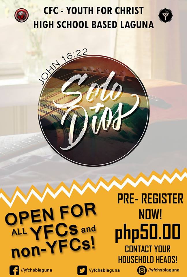 yfchsblaguna's tweet photo. For just 50pesos! You may experience the #MostAstigHSHigh! See you there! :) Contact your Household Heads now! #HSBrave #HSHigh2017 https://t.co/Nab2Sndd80