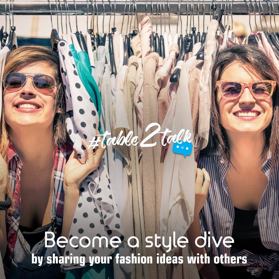 table2talk's tweet photo. By using our #FashionTable, you’ll be able to share #Fashion tips, ideas, etc. with others.
https://t.co/BWRuIeKOwO https://t.co/rqY5zFFe7L