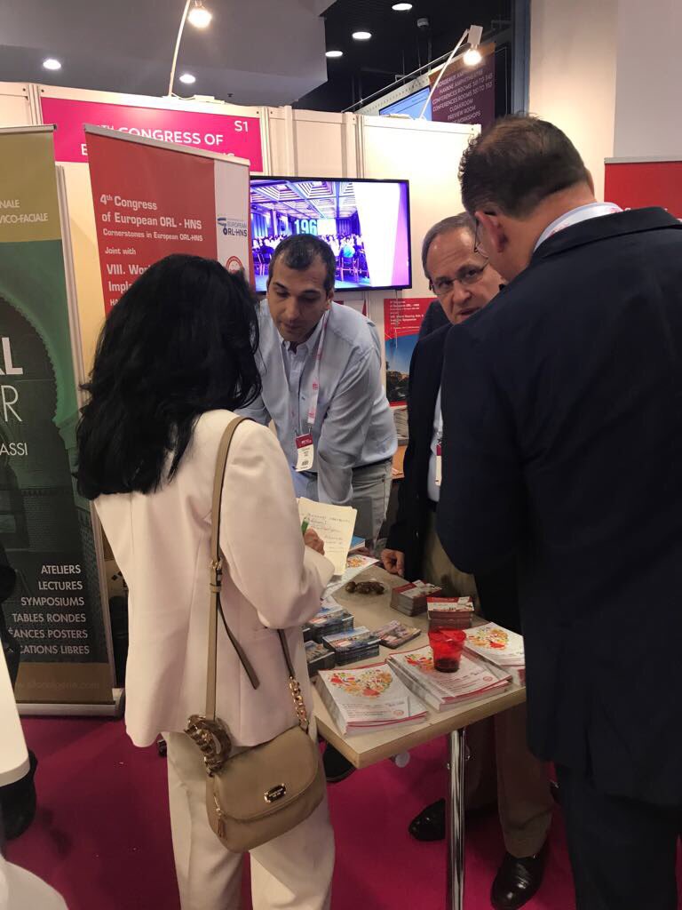 ceorlhns's tweet photo. Bonjour! It is the 2nd day of the congress and we are here at the level 3 - no.S1 coma and visit us! #WeareENT #ceorlhns2017 #ifos2017 https://t.co/CXpYSArQUJ