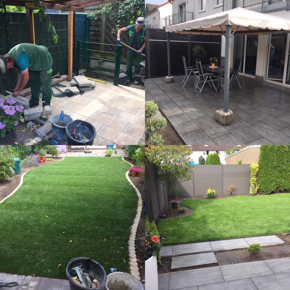 Gartenbau_Thuir's tweet photo. Zum Wochenstart werden direkt zwei #Projekte fertig gestellt!!👍🏻
#Rollrasen #Keramik #Redsun #Sitzplatz #Traumgarten #Pilestone #Splitton https://t.co/ONQted1SVh