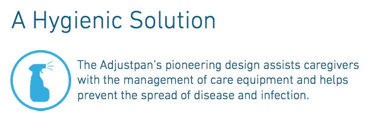 adjustpan's tweet photo. The #Adjustpan fixes underneath the toilet meaning odours and staining are reduced to an absolute minimal. #care #hygiene #health #carehomes https://t.co/HoT9VTG0Bv