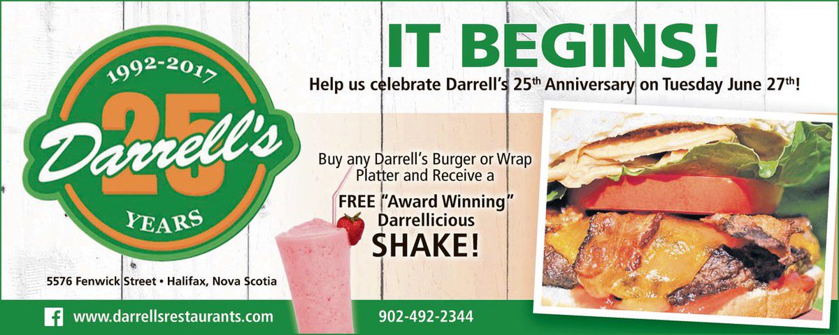 darrellsresto's tweet photo. Its our 25th anniversary!  #milkshakes #darrelious #free #friends https://t.co/yYlCVLxuIo