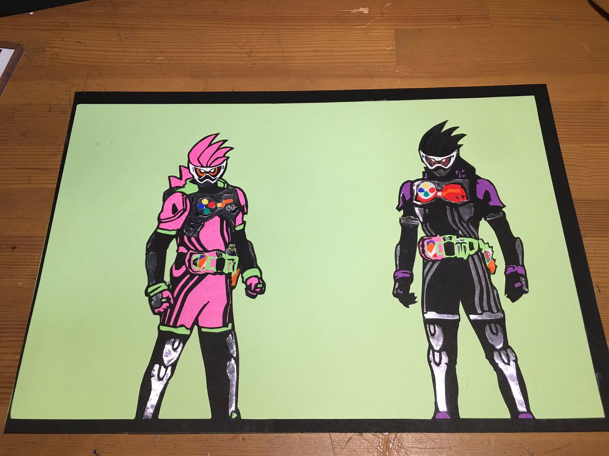 しゃうら パ行姉貴 二人の マイティ エグゼイド第31話よりエグゼイドlv99とゲンムlv0を切りました 多分切り始めてから一ヶ月は軽くたってるw 途中でだれた カラー切り絵は苦手かなぁ 時間あまり取りづらいからサクッと切れる白黒の方が好きかも 切り