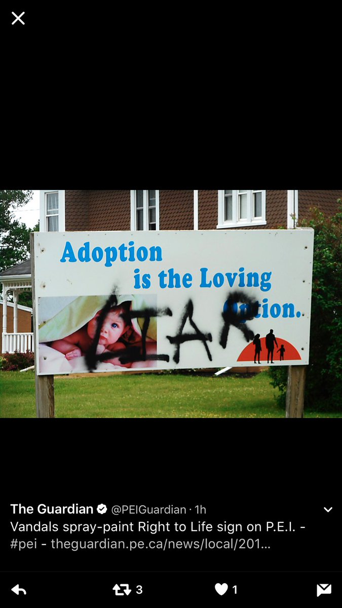 By no means am I trying to dismiss this as an act of vandalism or condone the act of vandalism. I do understand how some may find challenges